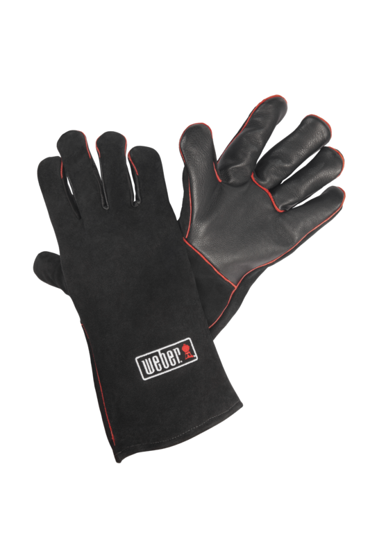 WEBER BBQ nahkakäsineet – mustat, 17896