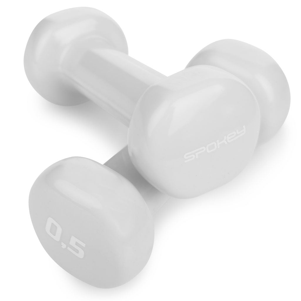 SPOKEY SHAPE IV 2x0.5 kg dumbbells - grey