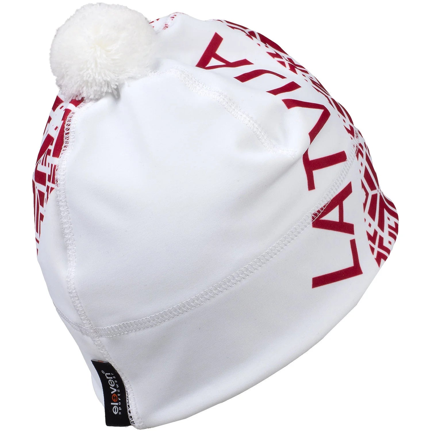 ELEVEN SPORTSWEAR SVEN beanie LATVIA white
