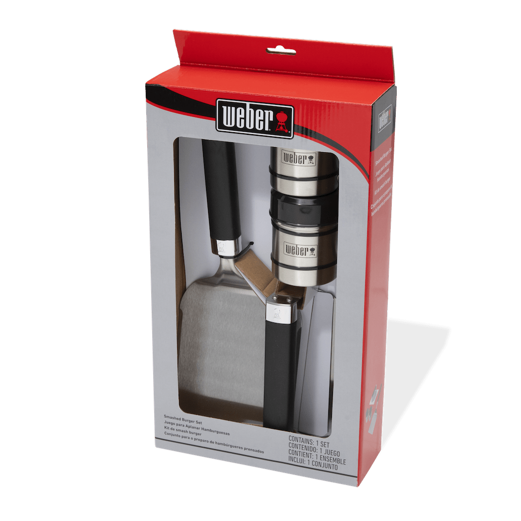 WEBER Griddle Smashed burger set EMEA, 3401364 - WEBER - Evelostore