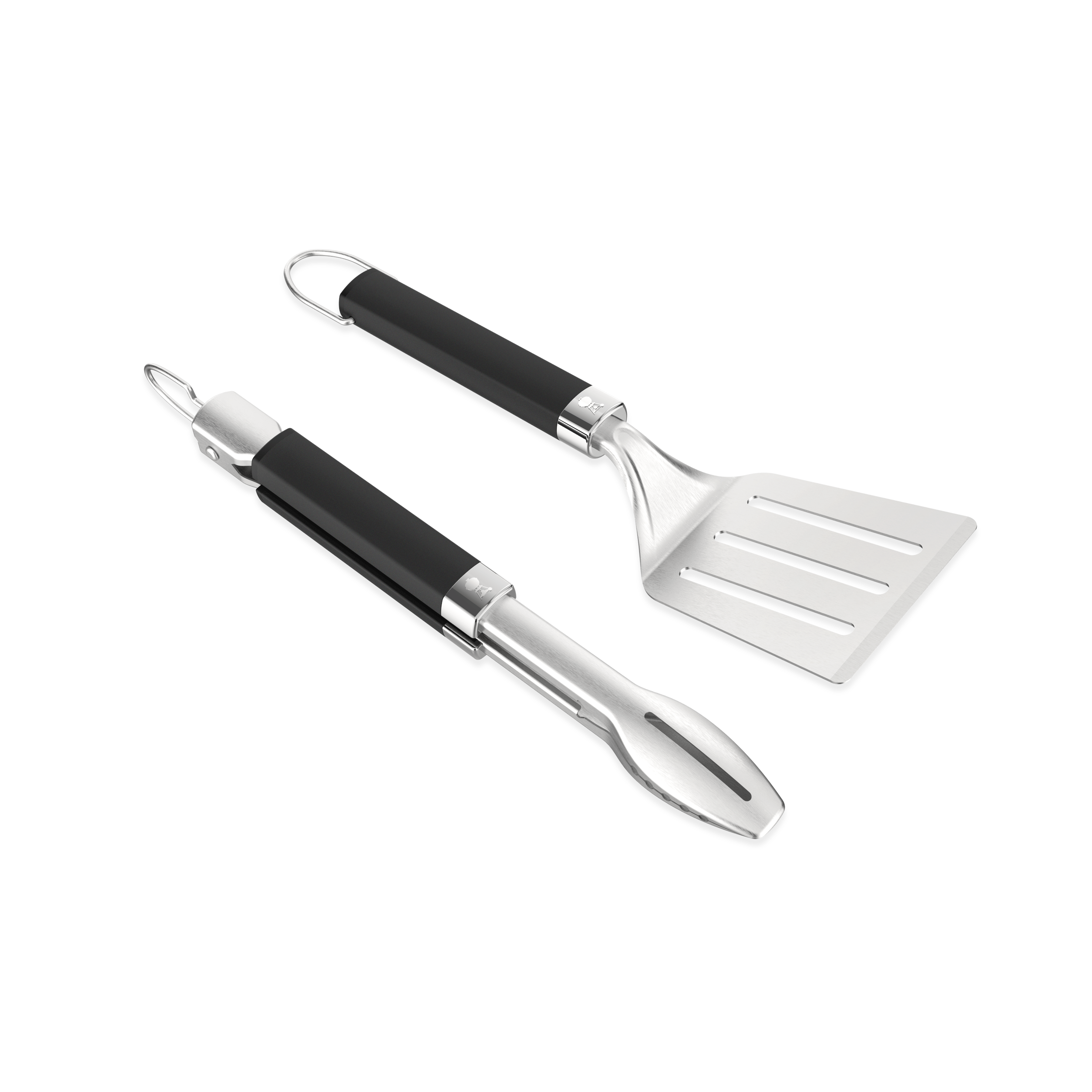 WEBER Precision Grill Tongs & Spatula Set, 3400213 - WEBER - Evelostore