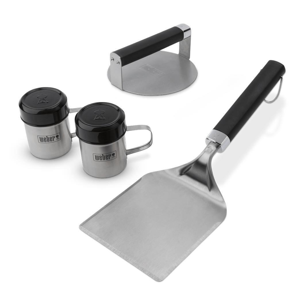 WEBER Griddle Smashed burger set EMEA, 3401364 - WEBER - Evelostore