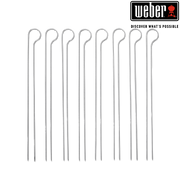 WEBER grilio iešmų rinkinys – 33 cm, 8 vnt., 6320