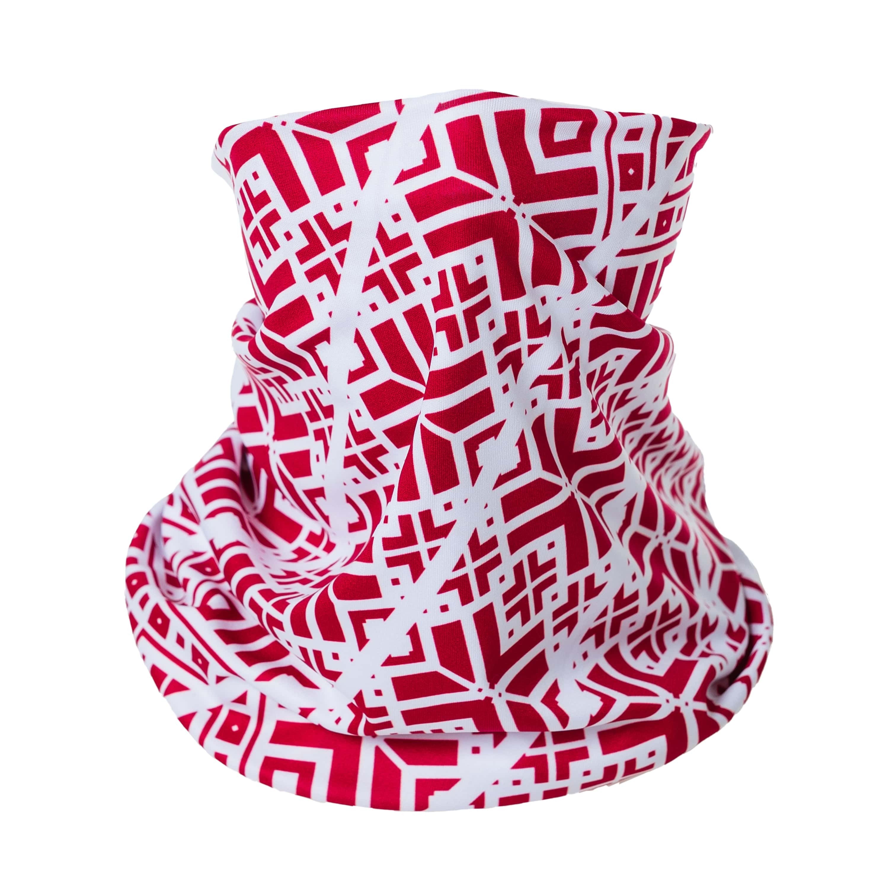 ELEVEN SPORTSWEAR monikäyttöinen huivi LATVIA valkoinen