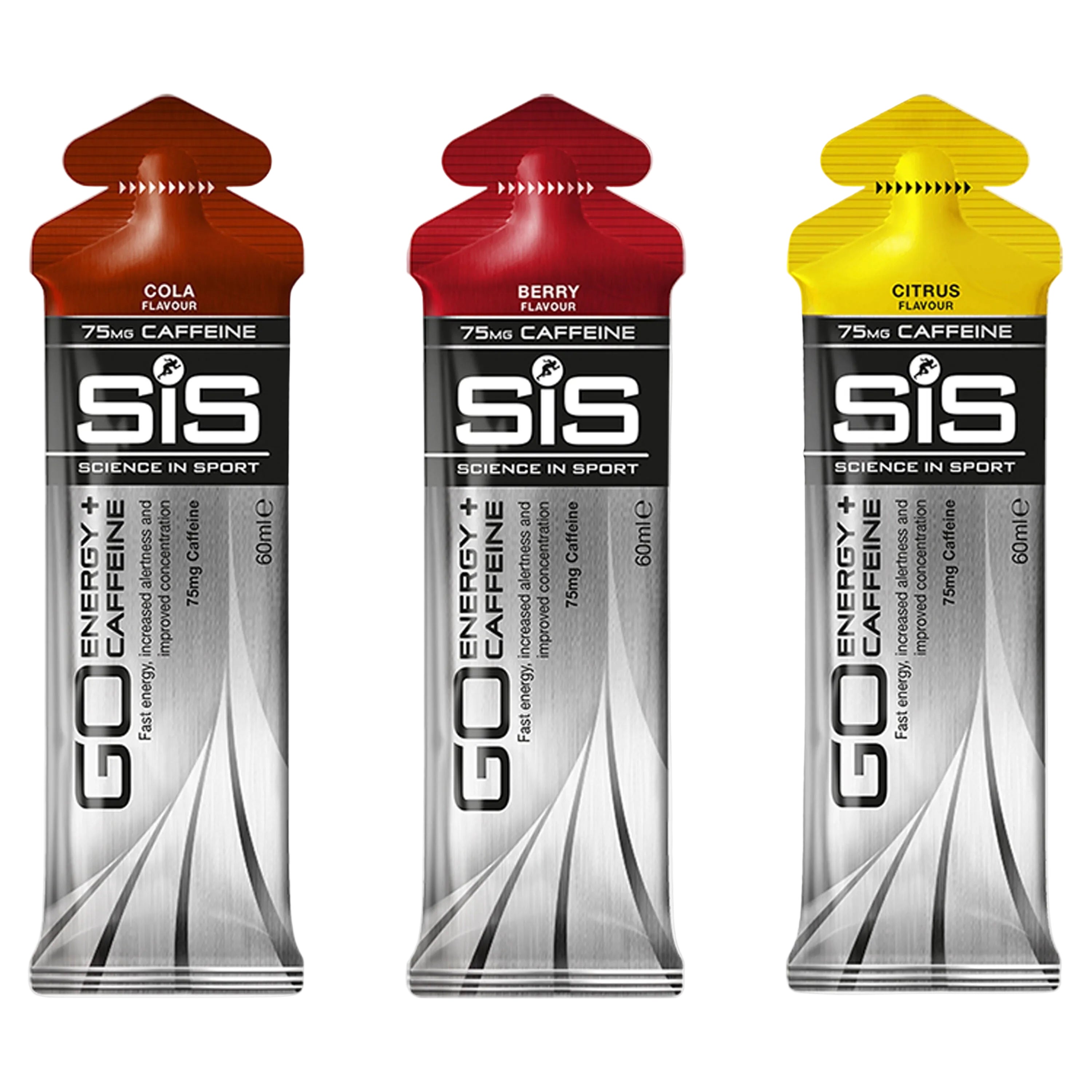 Gel énergétique SIS GO + caféine 60 ml