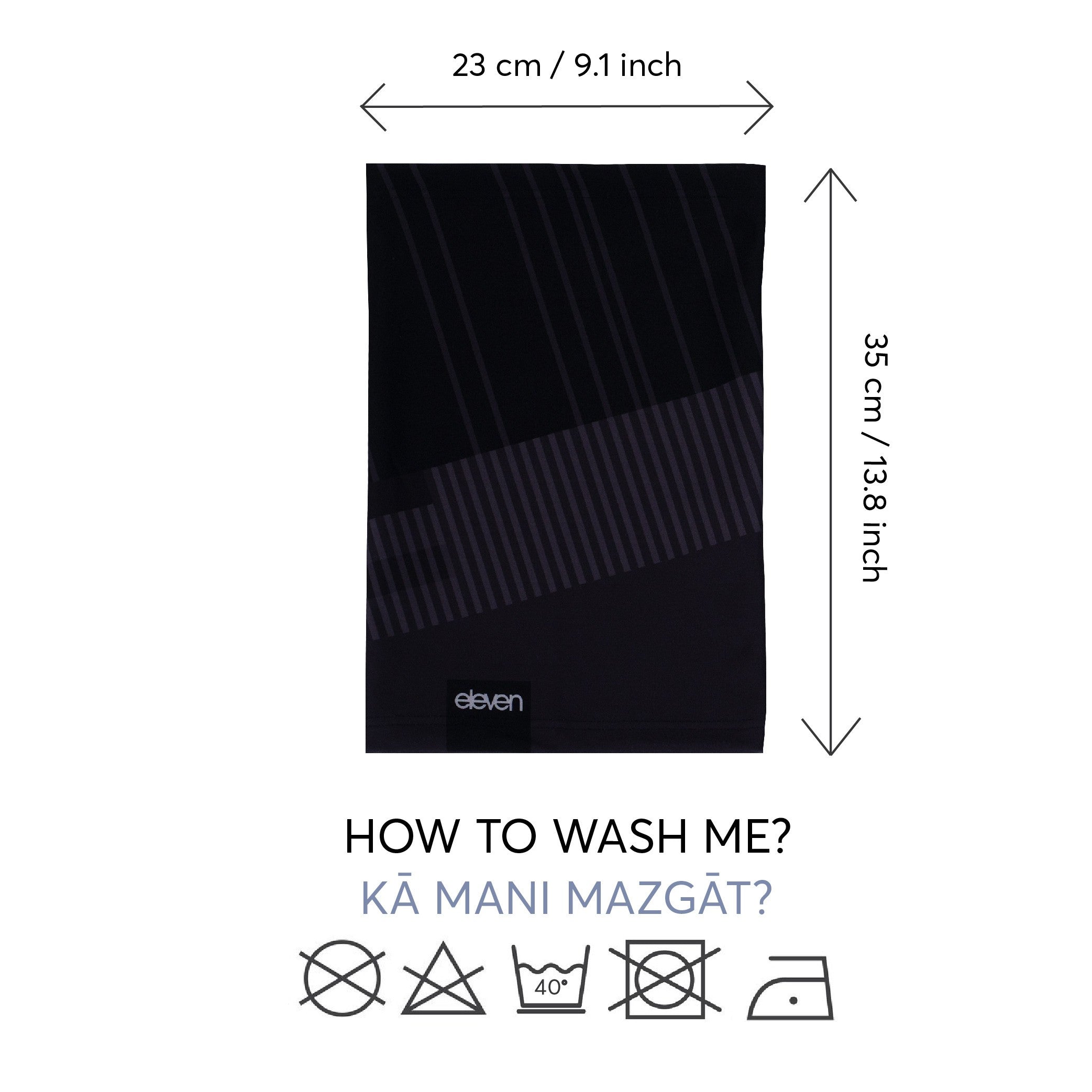 ELEVEN SPORTSWEAR kaklo šildytuvas LATVIJA raudonas