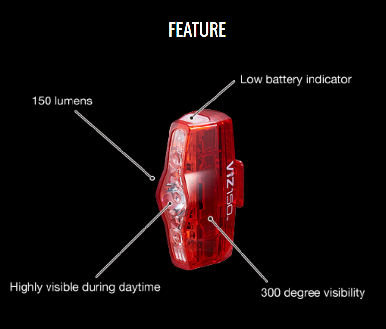 CATEYE VIZ150 takavalo