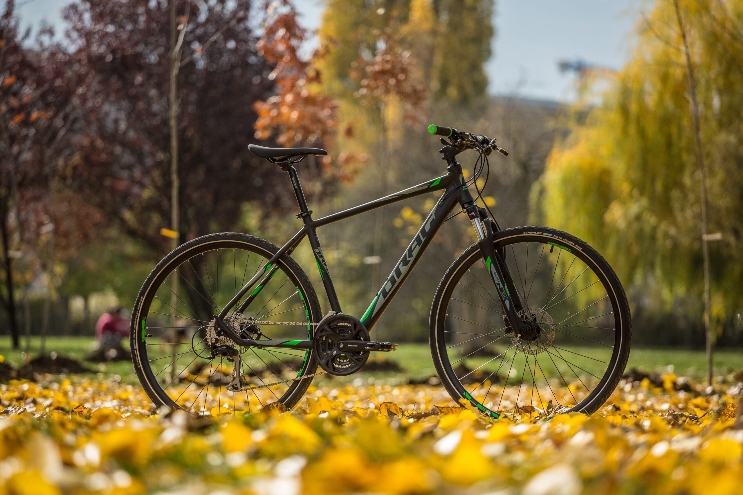 DRAG GRAND CANYON TE 28" dviratis – tamsiai pilka / žalia