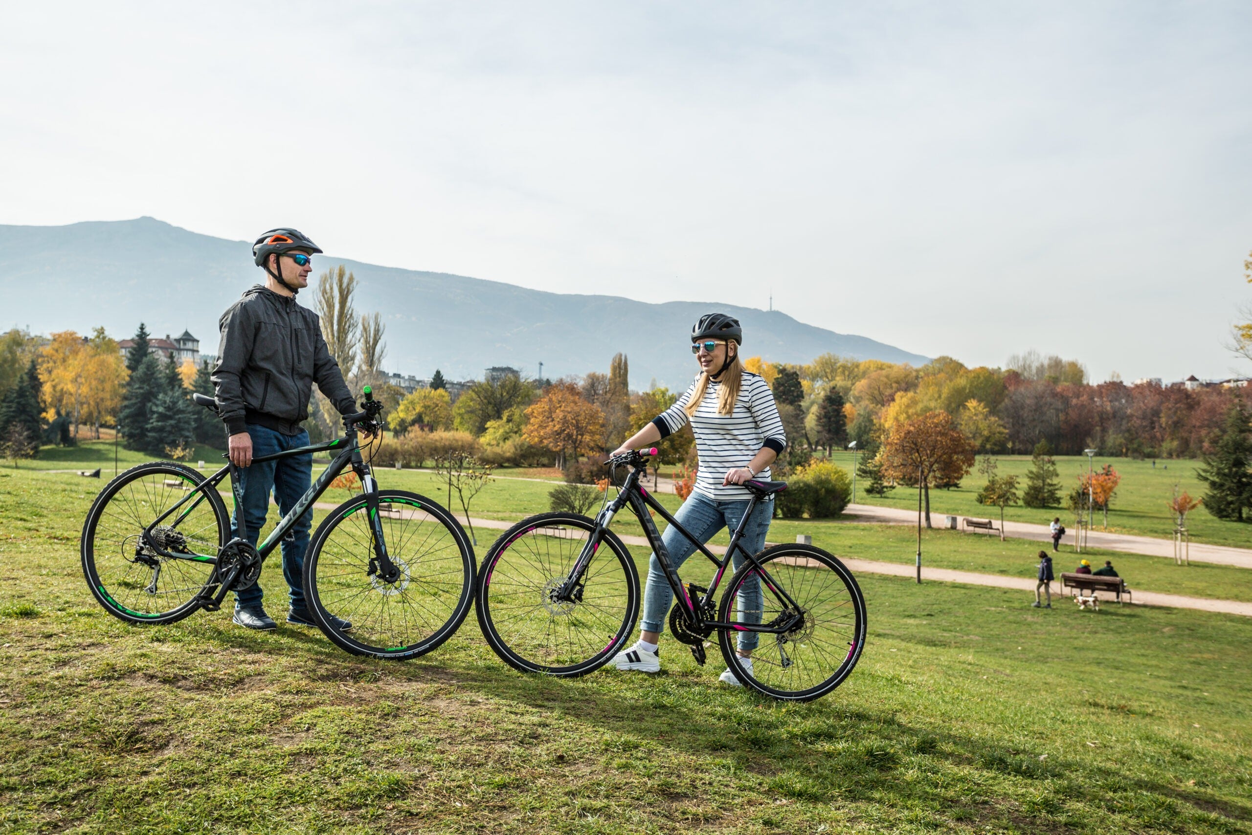 DRAG GRAND CANYON TE 28" jalgratas – tumehall / roheline