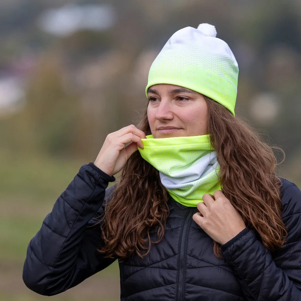 ELEVEN SPORTSWEAR Komin VORTEX biały