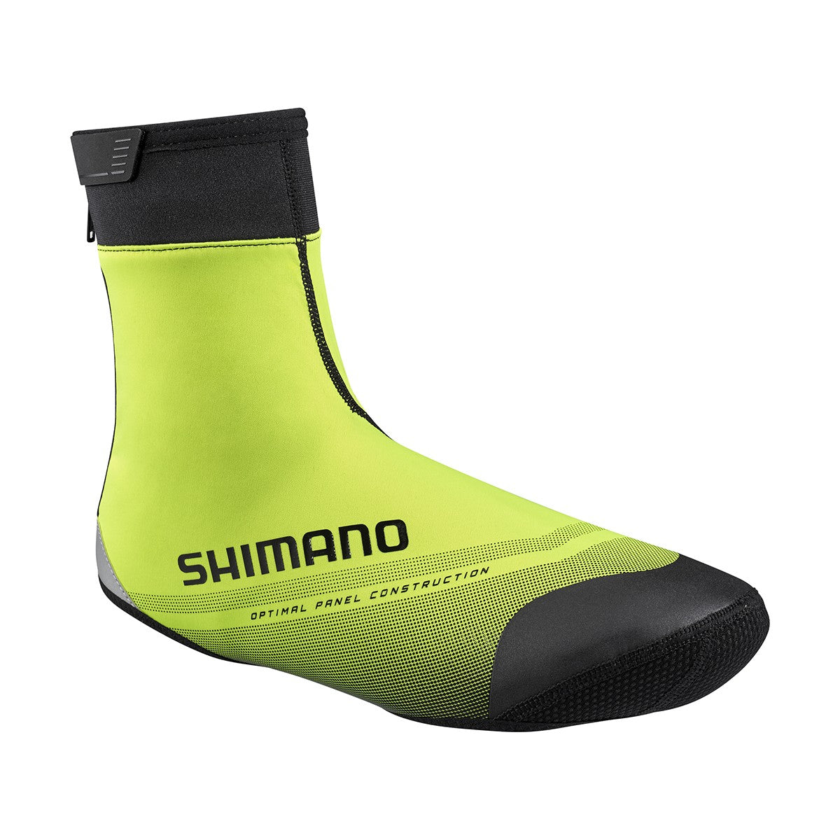 SHIMANO shoecovers S1100R SOFT SHELL neon yellow