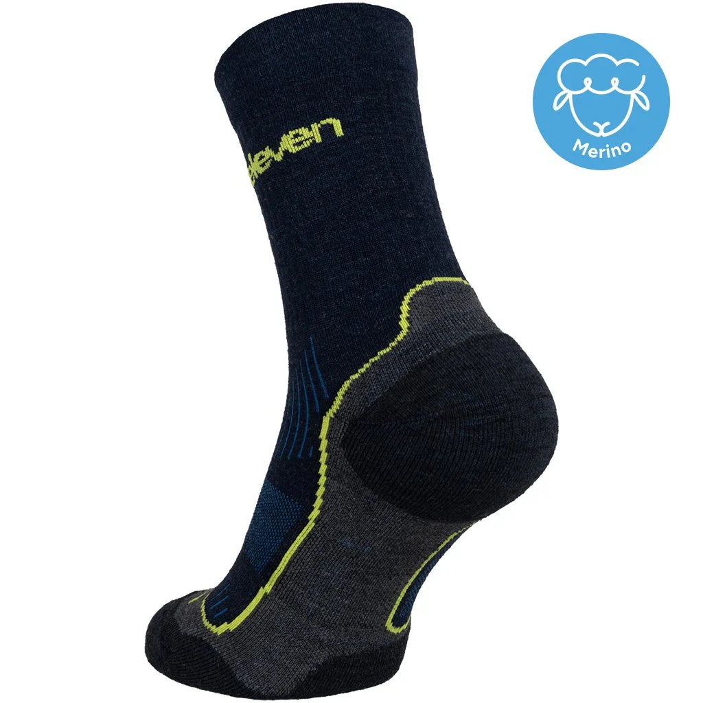 ELEVEN SPORTSWEAR Merino Vento sokker - blå