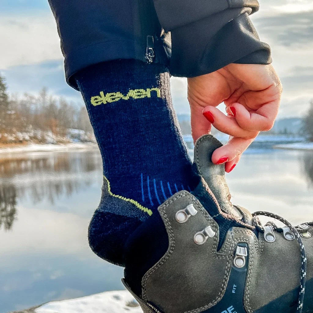 ELEVEN SPORTSWEAR Merino Vento sokker - blå
