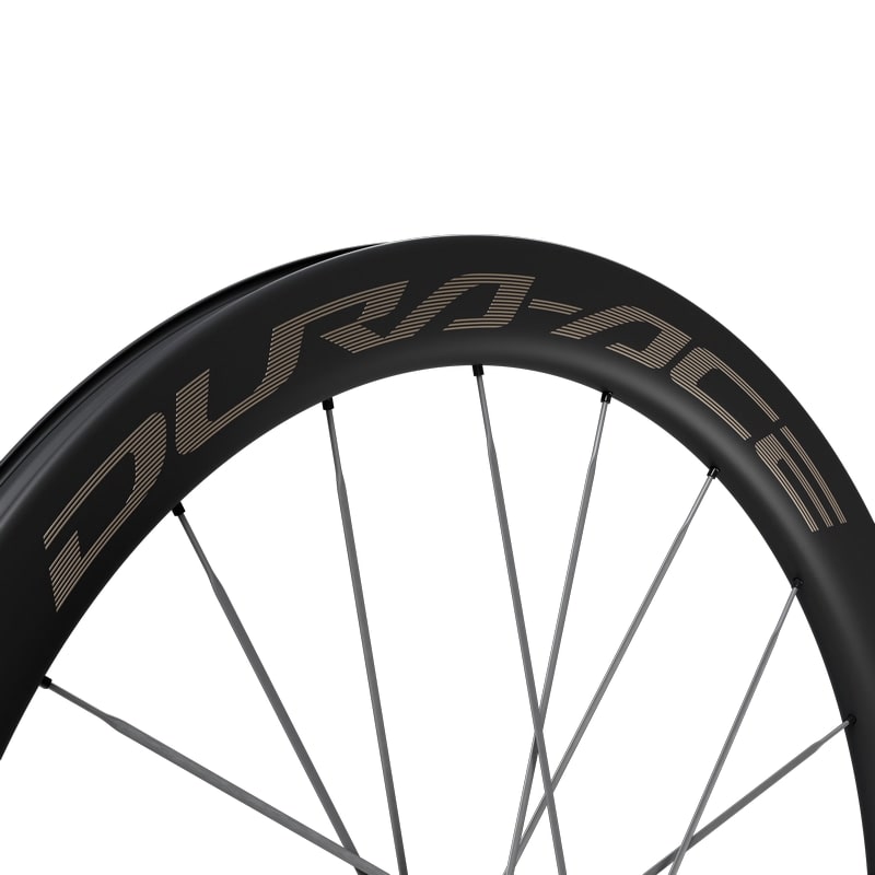SHIMANO DURA-ACE WH-R9370-C50-TL-F karbona priekšējais rats 700C