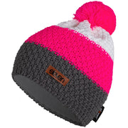 ELEVEN SPORTSWEAR Strickmütze mit Bommel in Pink