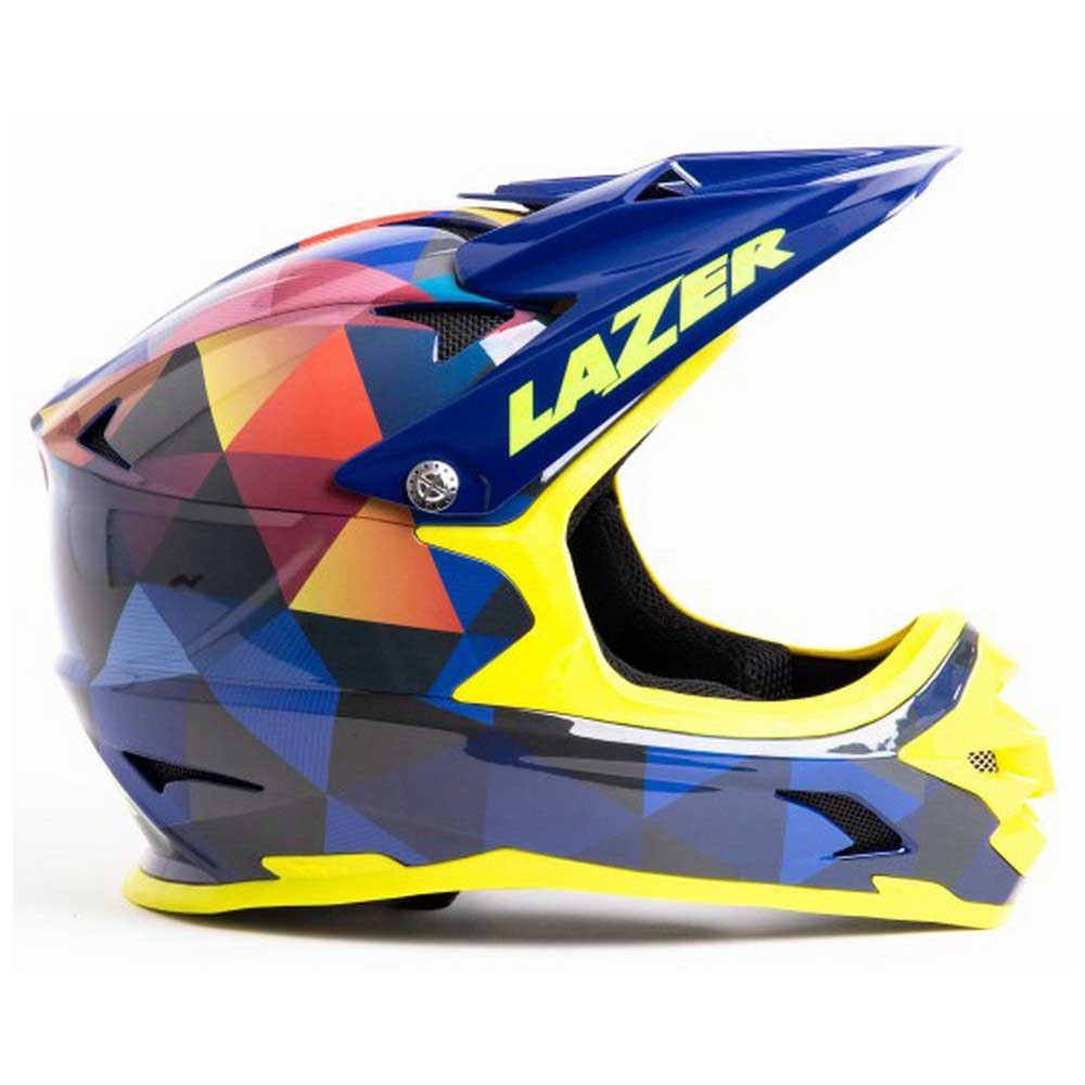 LAZER PHOENIX+ Gloss Farvede Trekanter Fuldt ansigt hjelm