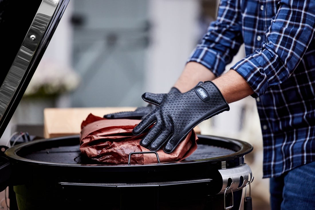 WEBER SILICONE GRILLING GLOVES, 7017