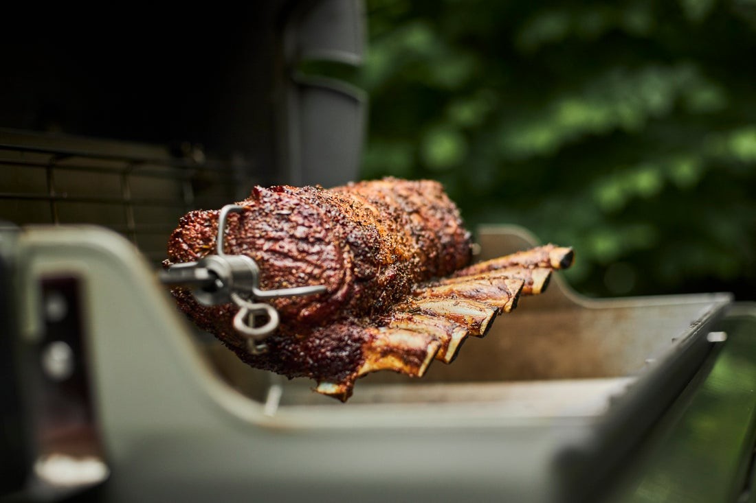 WEBER rotiserija – tinka Genesis® II 2 ir 3 degiklių bei Genesis® 300 serijai, 7654