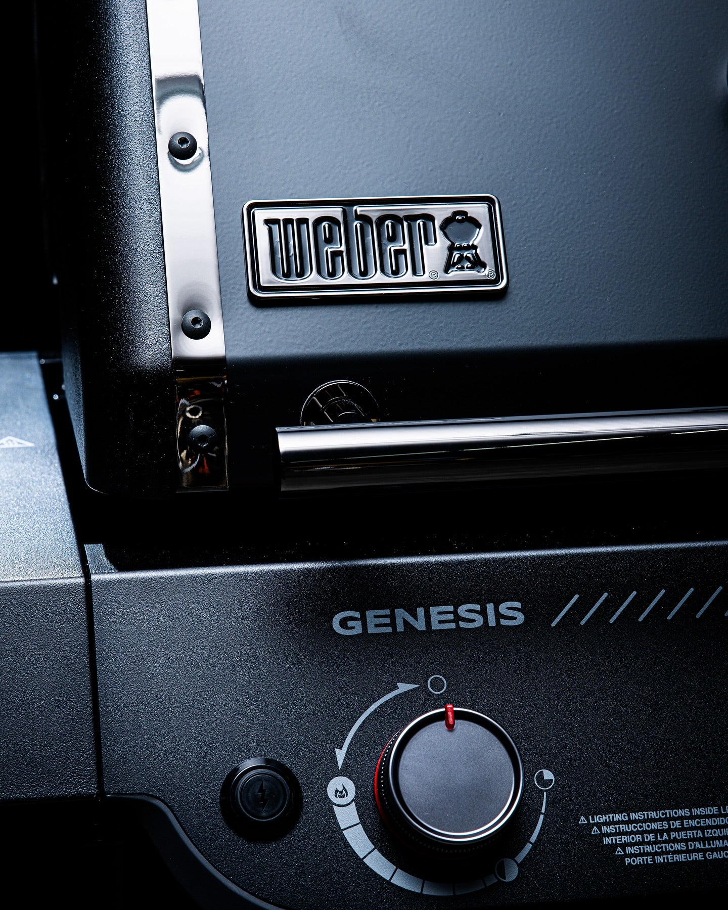 WEBER GENESIS® E - 330 STEALTH® EDITION Gas Grill – 1501146 - WEBER - Evelostore