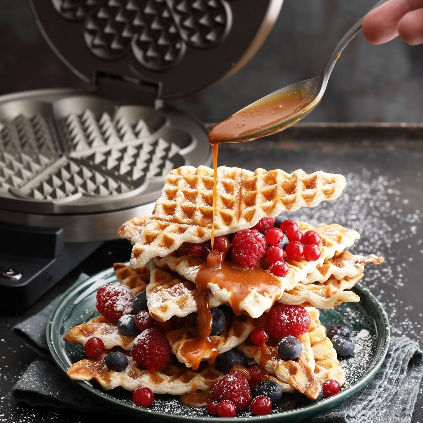 GRAEF WA80EU waffle iron - GRAEF - Evelostore