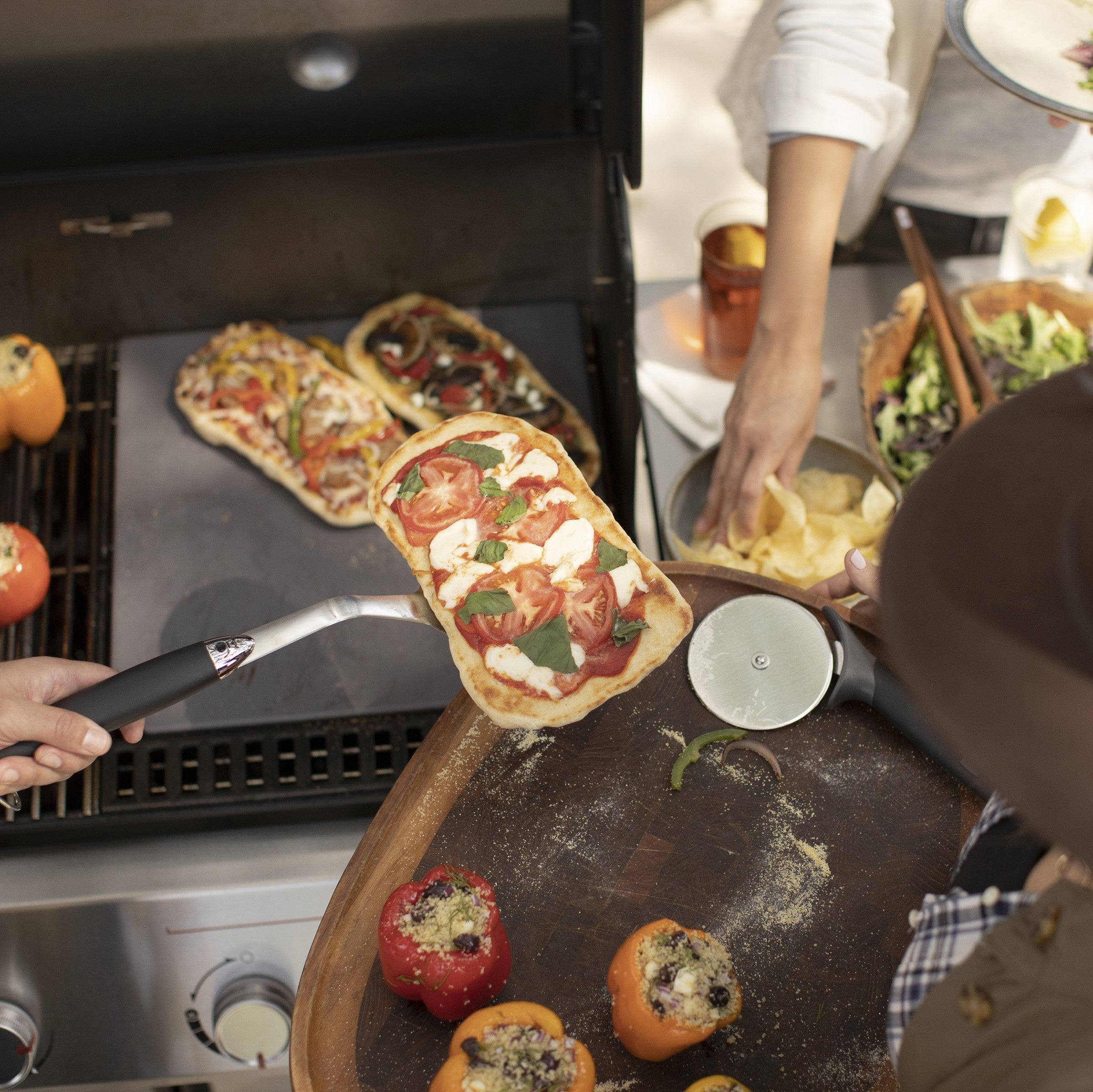 WEBER Crafted glazzed pizza stone, 7681