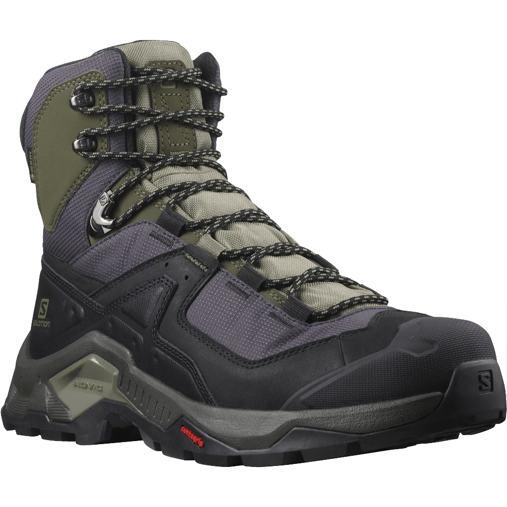 SALOMON QUEST ELEMENT GTX hiking footwear - black green - SALOMON - Evelostore