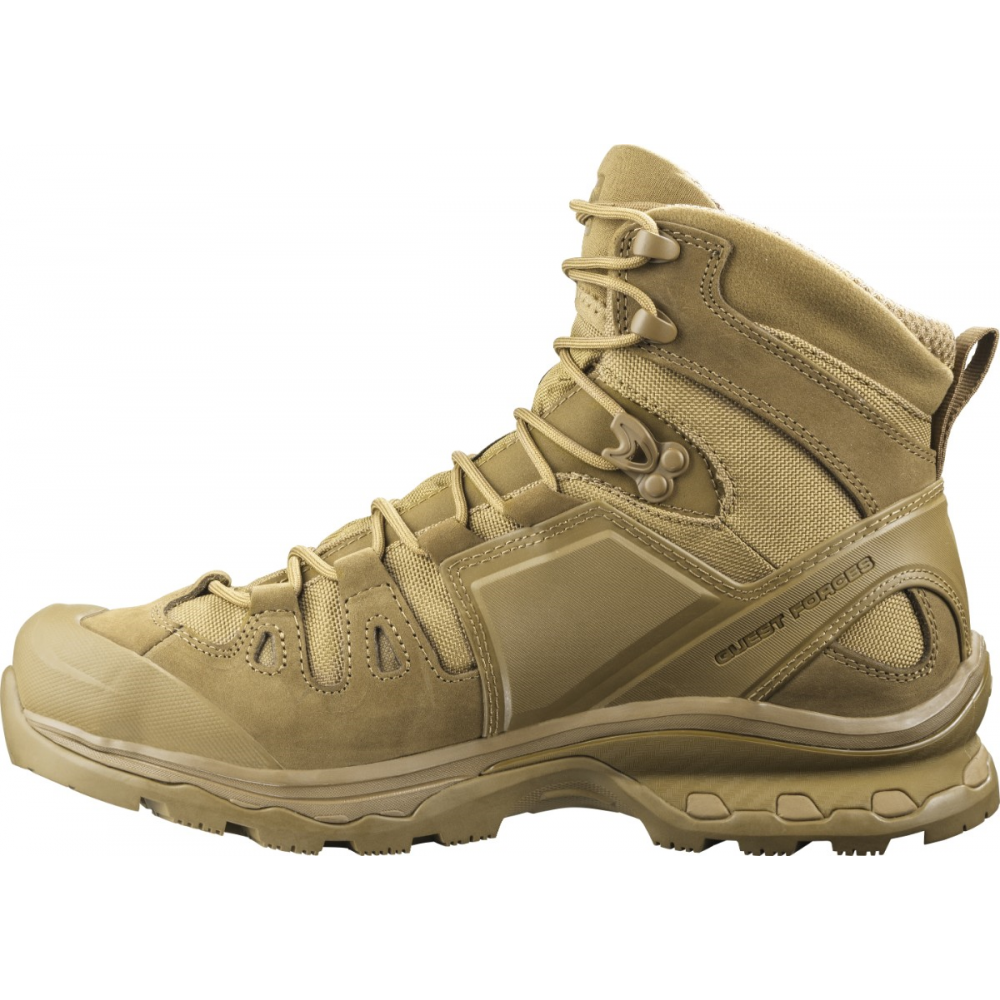 SALOMON QUEST 4D FORCES 2 COYOTE tactical footwear - brown