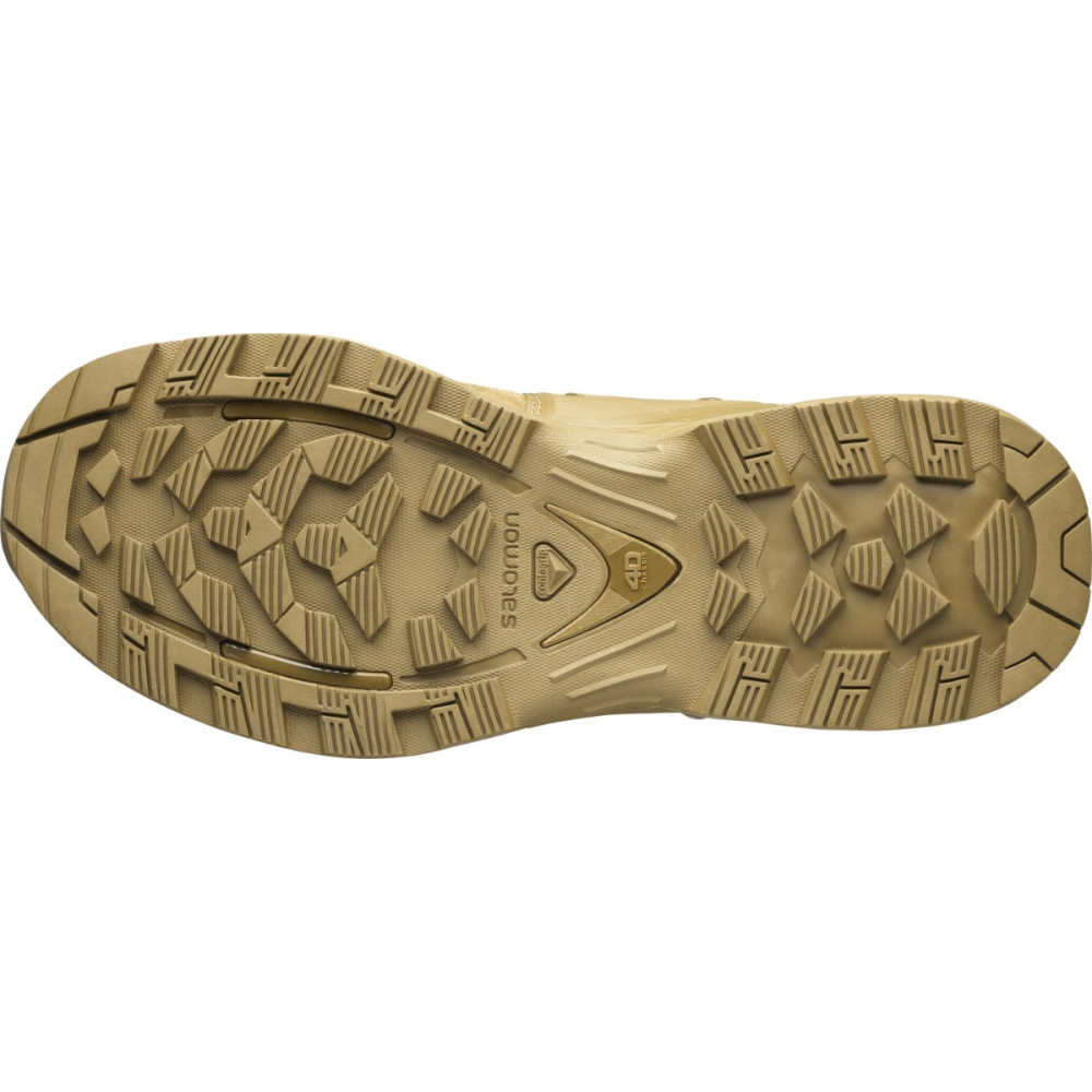 SALOMON QUEST 4D FORCES 2 COYOTE tactical footwear - brown