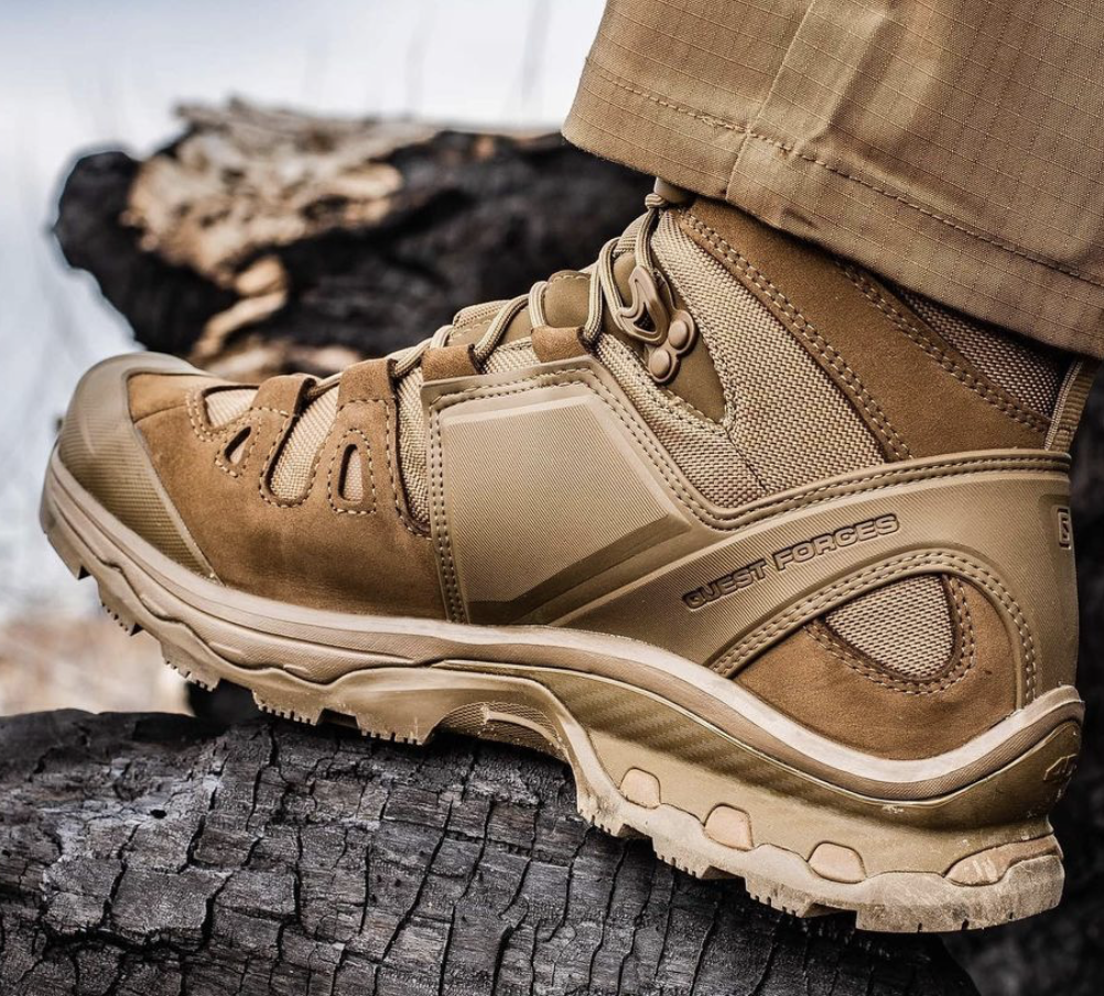 SALOMON QUEST 4D GTX FORCES 2 tactical footwear - coyote brown