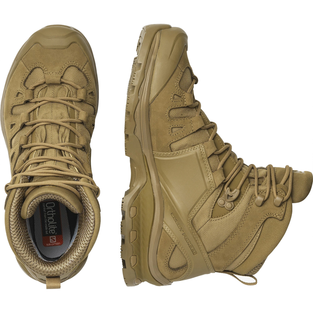 SALOMON QUEST 4D GTX FORCES 2 tactical footwear - coyote brown