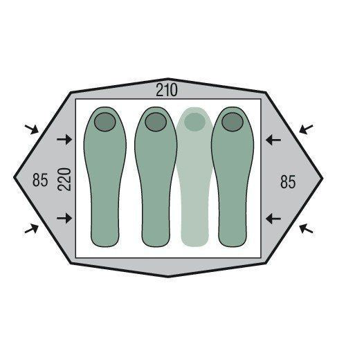 PINGUIN GEMINI 210 tent