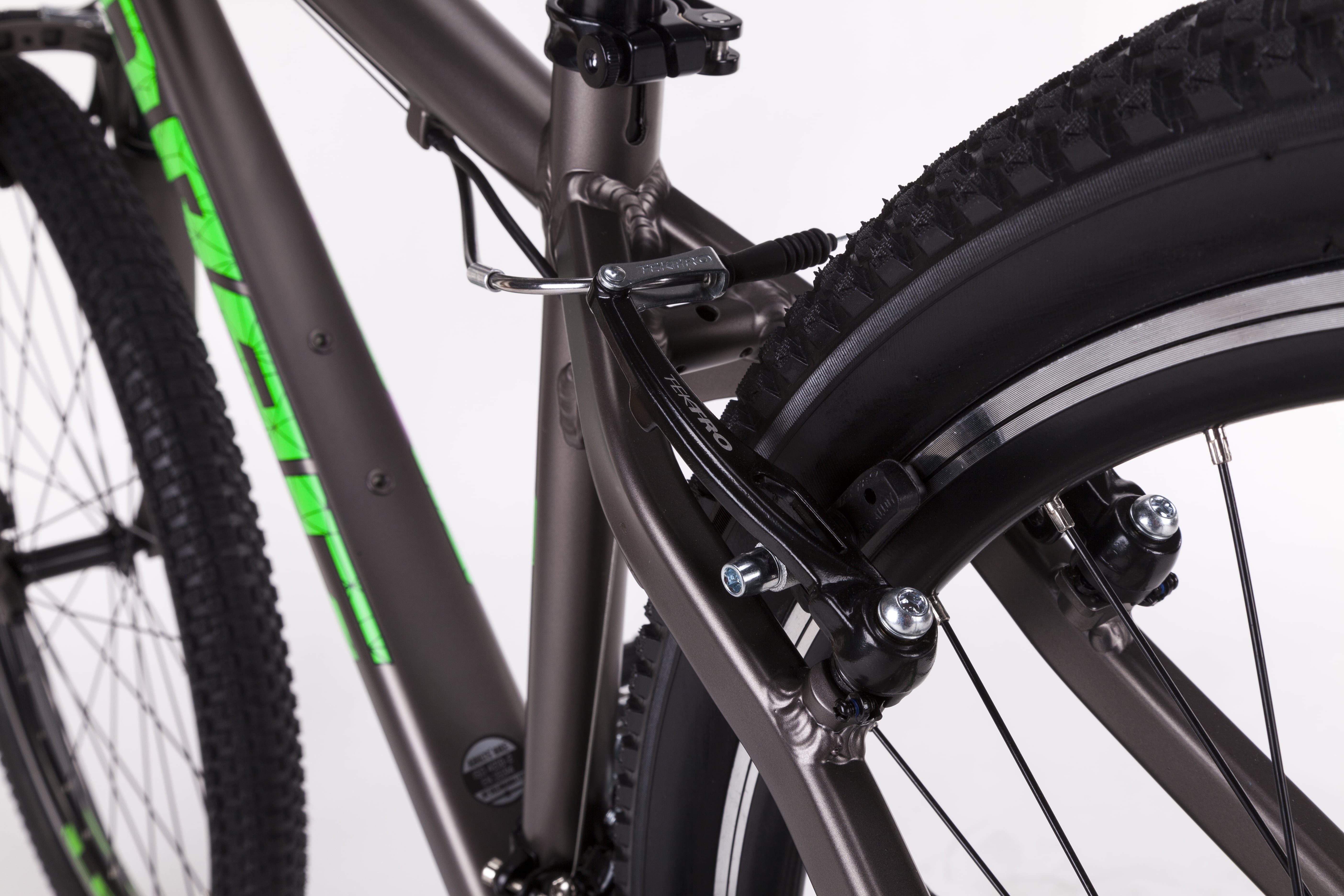 DRAG C1 COMP 26 velosipēds - brūns/zaļš