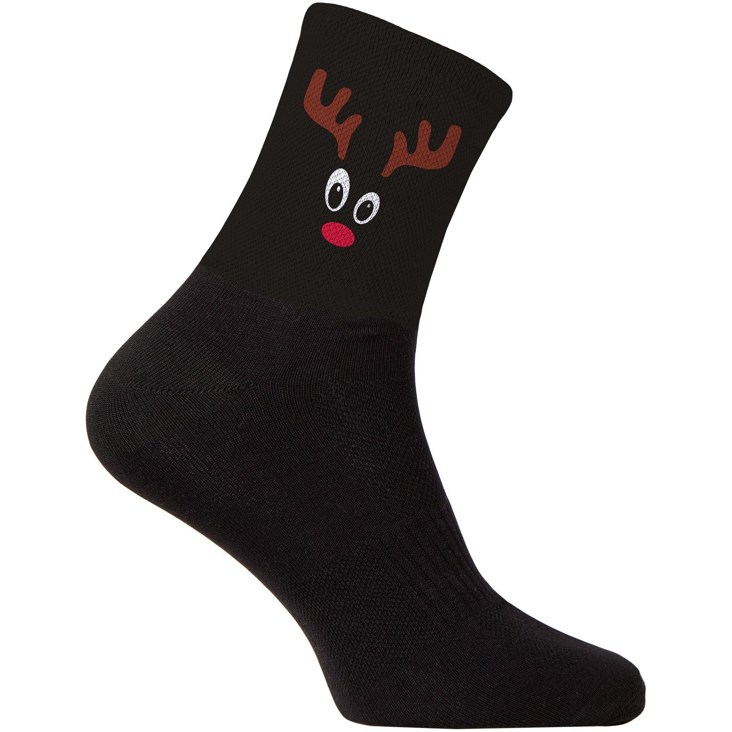 ELEVEN SPORTSWEAR Kuba Rentier-Socken - schwarz