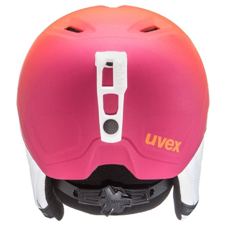 UVEX MANIC PRO PINK-ORANGE MET MAT apsauginis šalmas