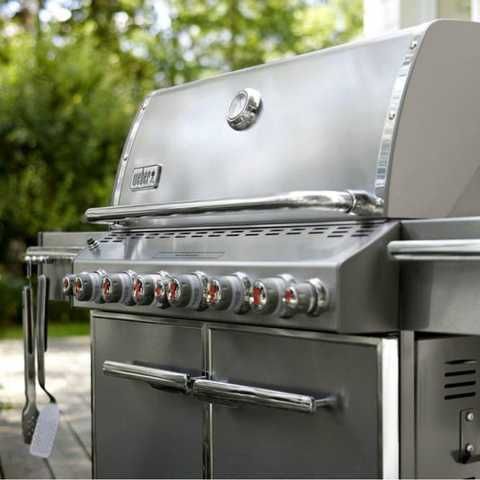 WEBER SUMMIT S670 7370075 gas grill - WEBER - Evelostore