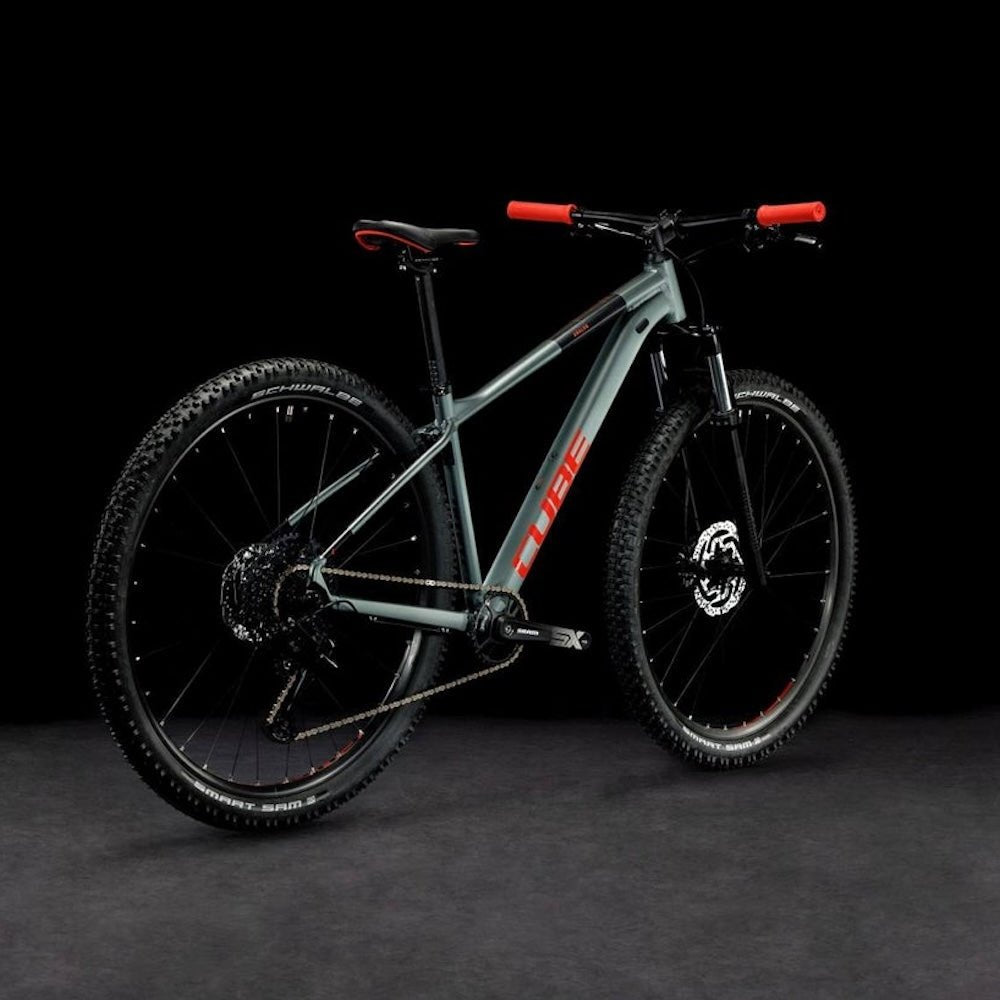 CUBE ANALOG 29 kalnų dviratis – flashgrey´n´red