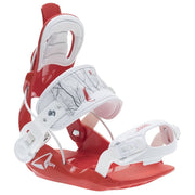 SP FASTEC KIDDO snowboard bindings - red/white