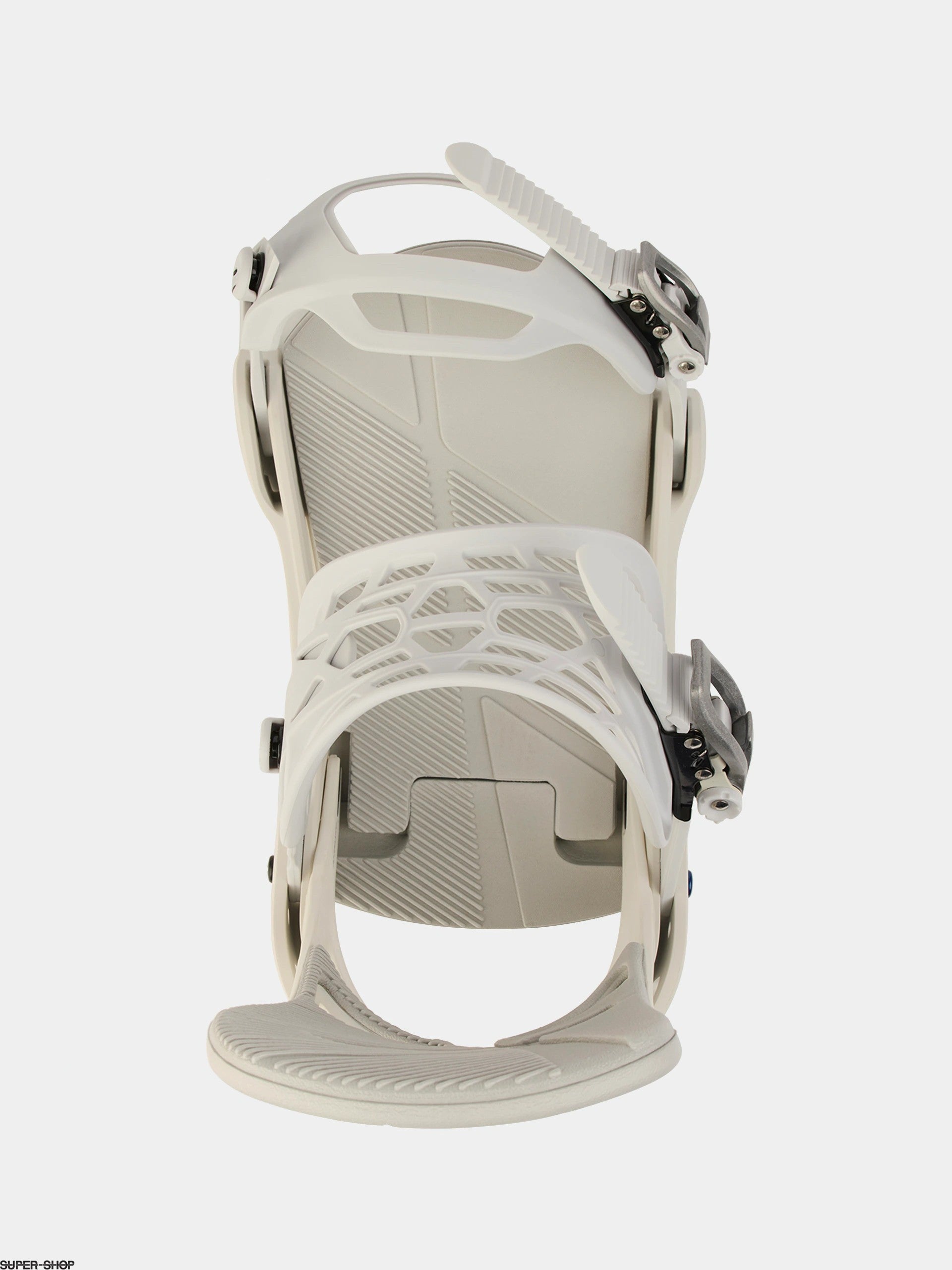 BURTON MISSION STOUTH snowboard bindings - white - BURTON - Evelostore