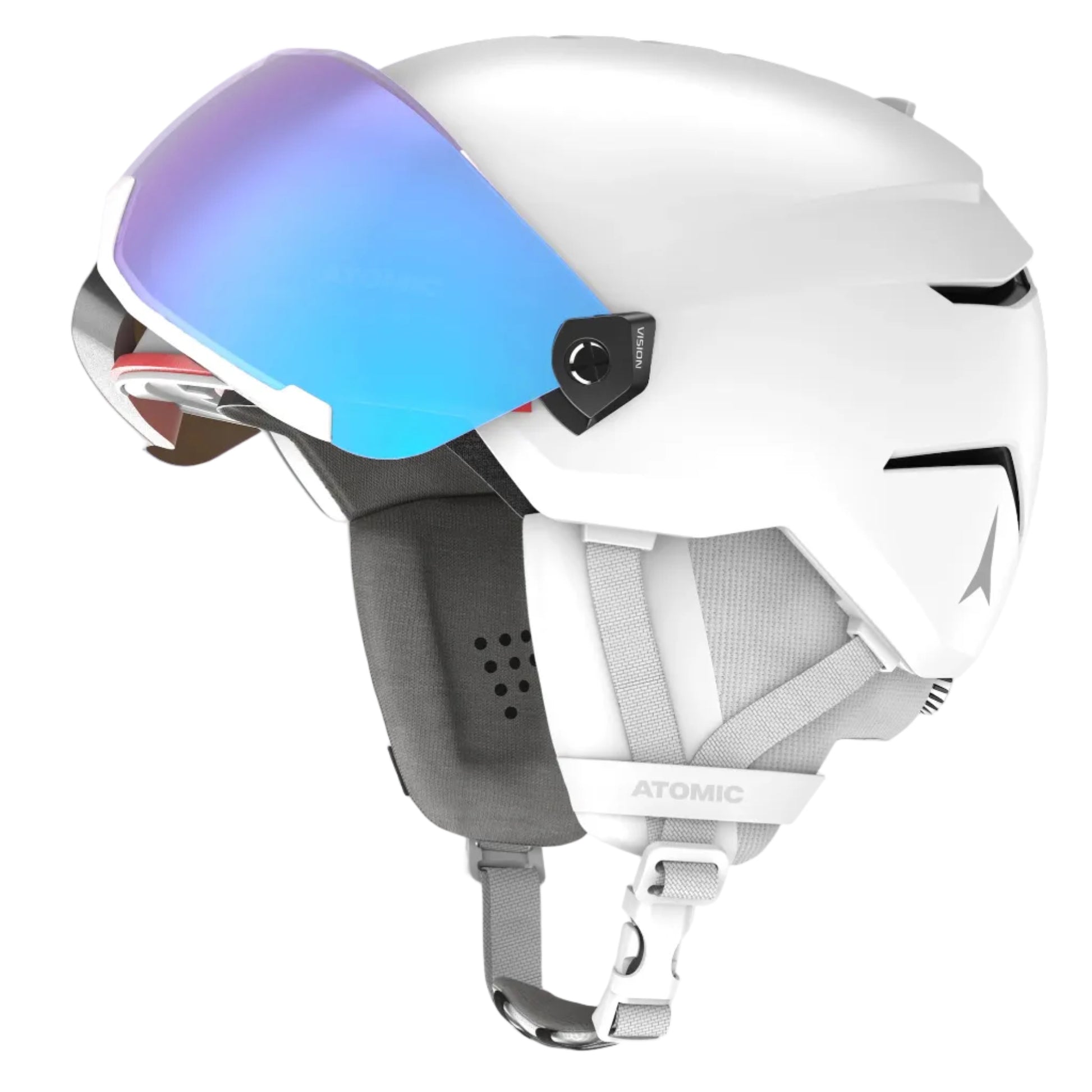 ATOMIC SAVOR VISOR STEREO WHITE helmet - ATOMIC - Evelostore