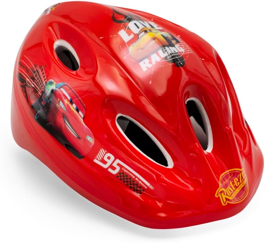 DISNEY McQueen cars helmet for kids - red