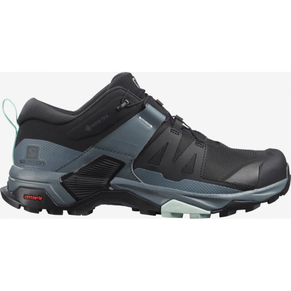 SALOMON X ULTRA 4 GTX W maastikujooksujalatsid – black blue
