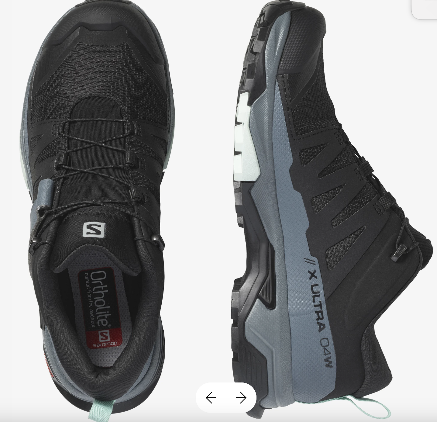 SALOMON X ULTRA 4 GTX W maastikujooksujalatsid – black blue