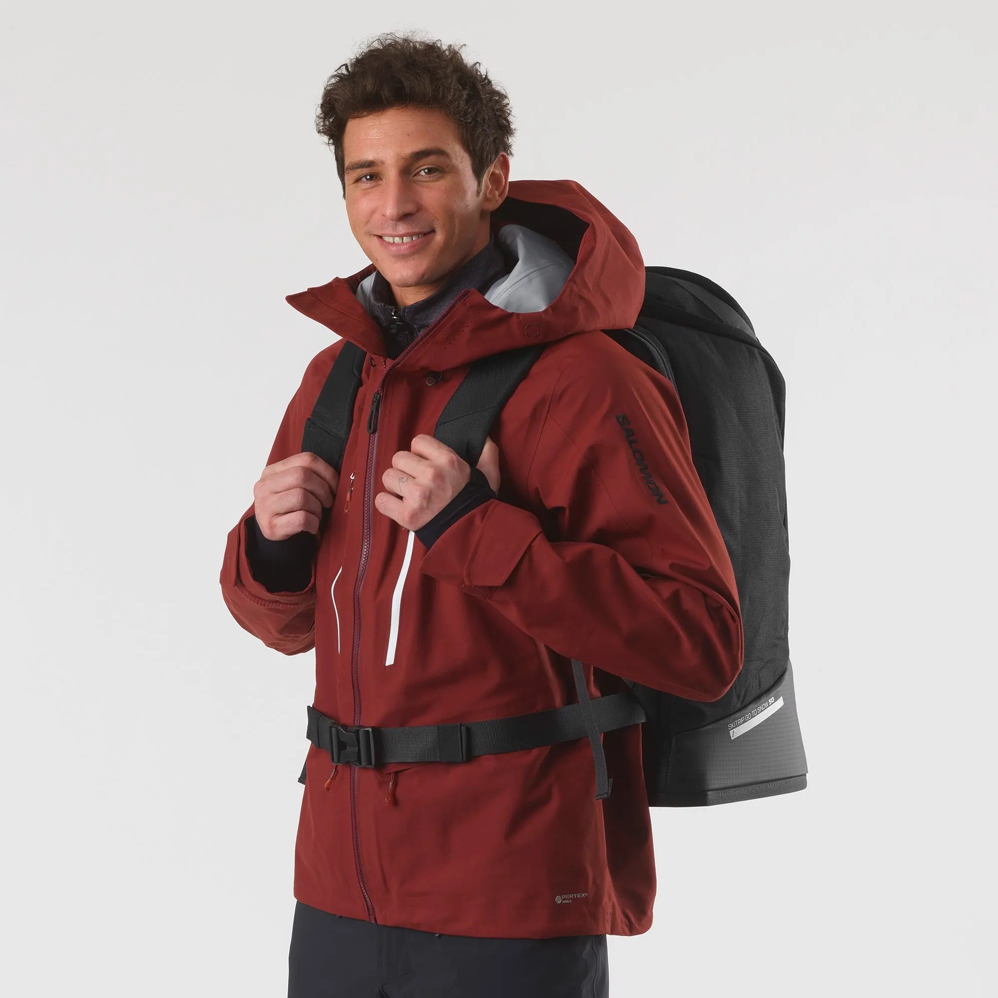 SALOMON GO TO SNOW 50L Ski Backpack Black