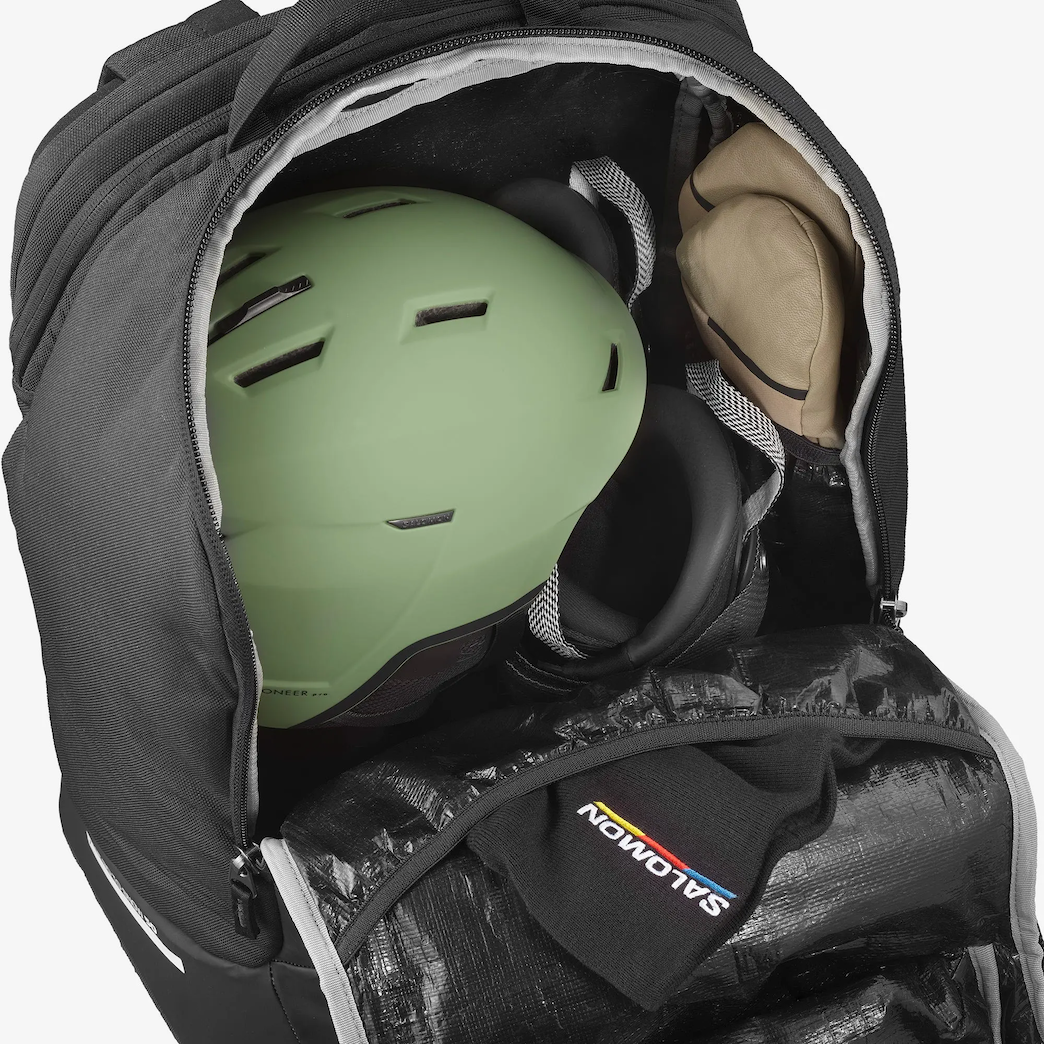 SALOMON GO TO SNOW 50L Ski Backpack Black