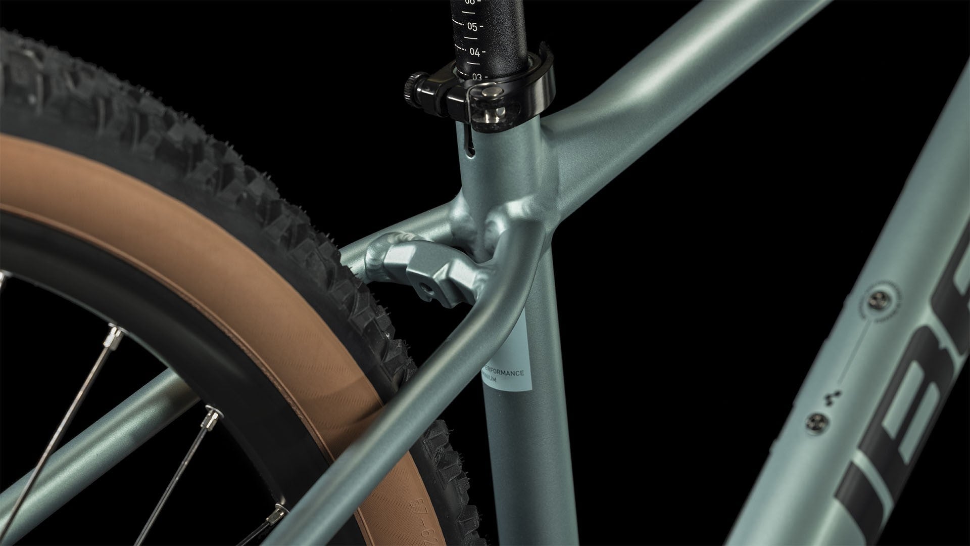 CUBE ACCESS WS EXC 29 naiste mägijalgratas – eucalyptus´n´black