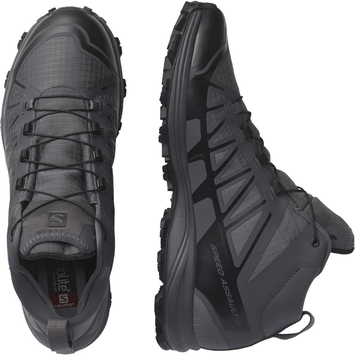 SALOMON SPEED ASSAULT 2 unisex forces shoes - wolf black