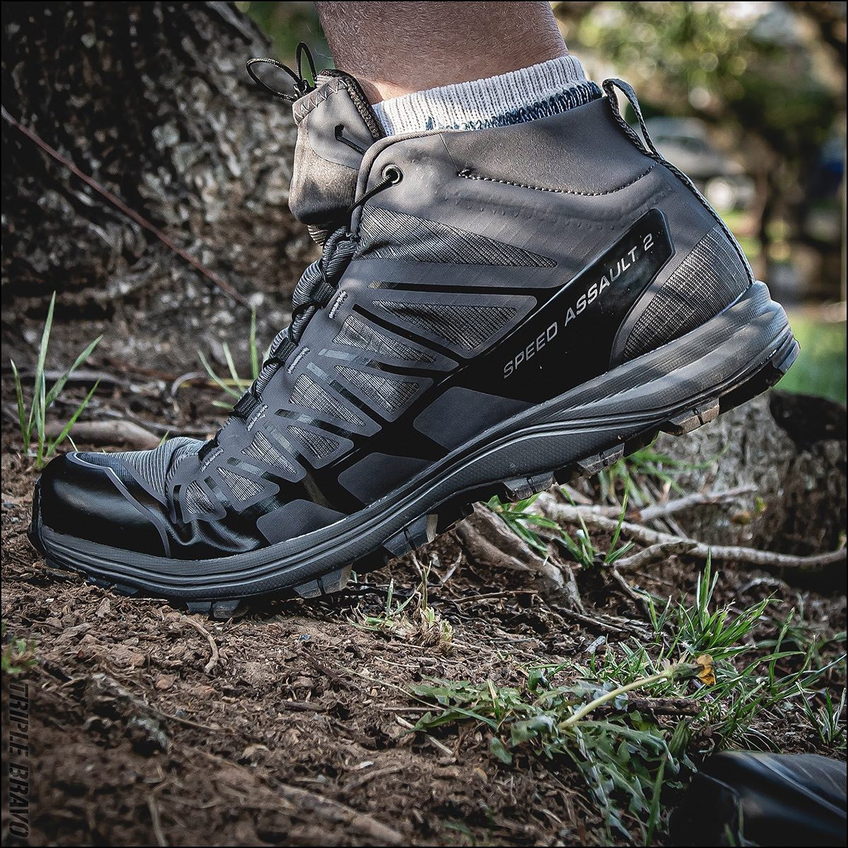 salomon speed assault black