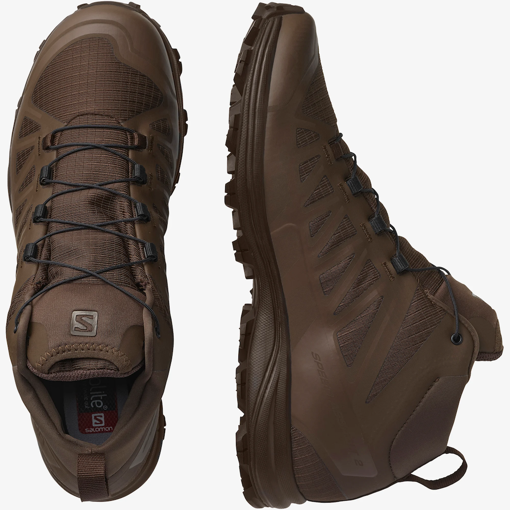 SALOMON SPEED ASSAULT 2 unisex forces shoes - earth brown