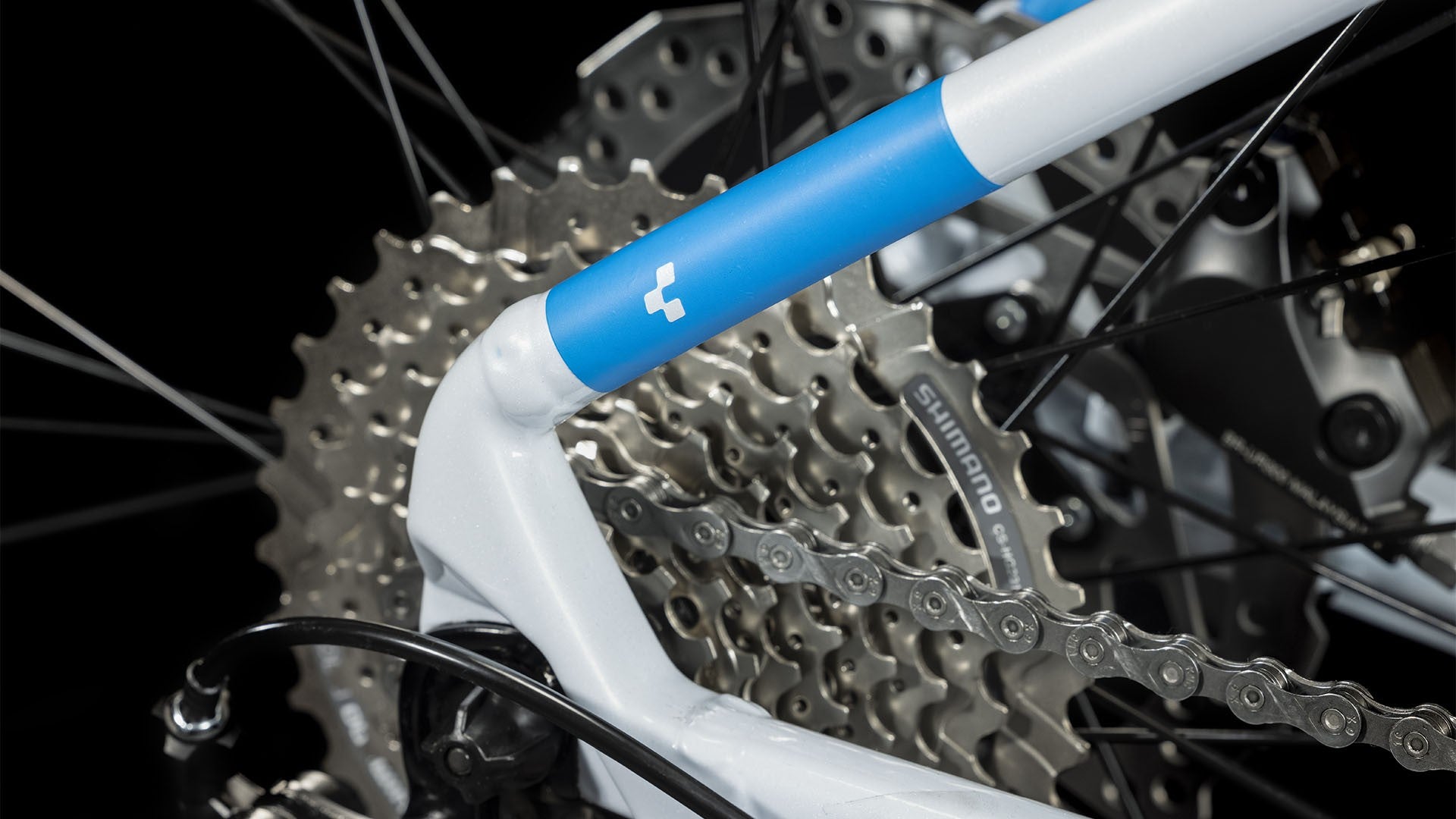 CUBE AIM SLX 29 mountain bike - white´n´blue´n´red - CUBE - Evelostore
