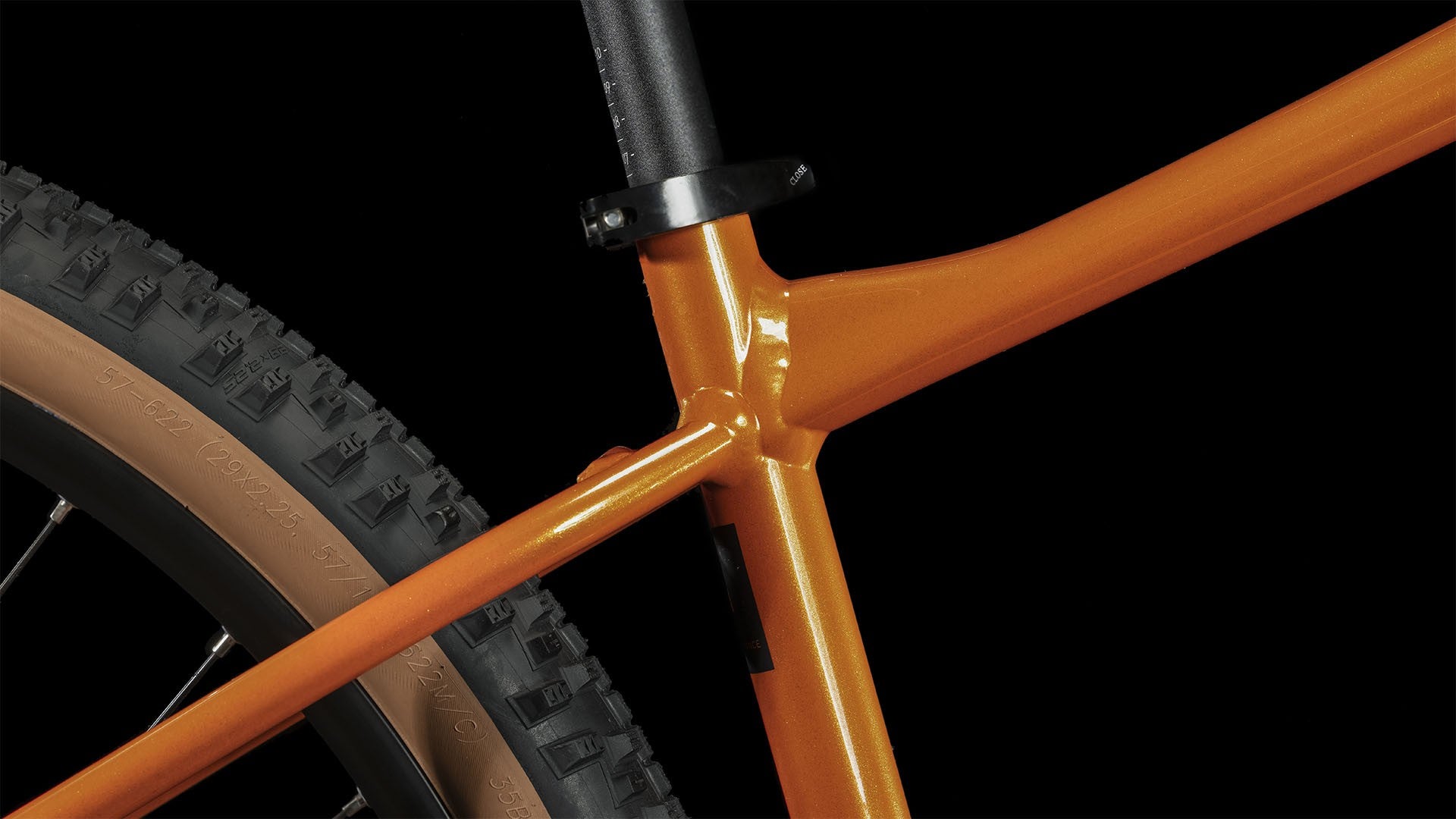 CUBE ATTENTION 29 mountain bike - fireorange´n´black - CUBE - Evelostore